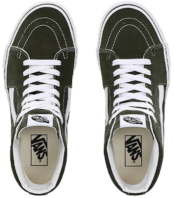 Vans SK8-HI Forest Night/True White Green VN0A4BV62LE Lookbook Vans SK8-HI Forest Night/True White Green VN0A4BV62LE