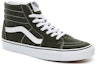 Shop Vans SK8-HI Forest Night/True White Hijau VN0A4BV62LE