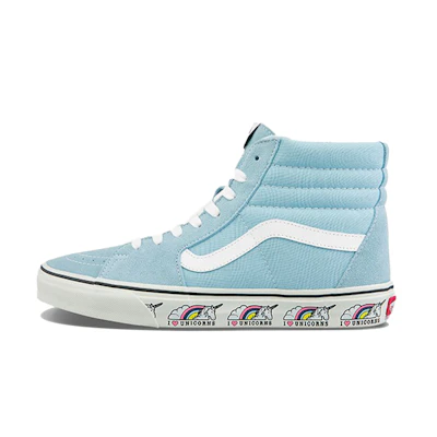 Vans SK8-HI Casual Skateboarding Shoes Unisex Navy Blue