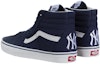 Shop Vans SK8 Hi 'New York Yankees' Lelaki Kasual Sneakers VN0A38GEKU3