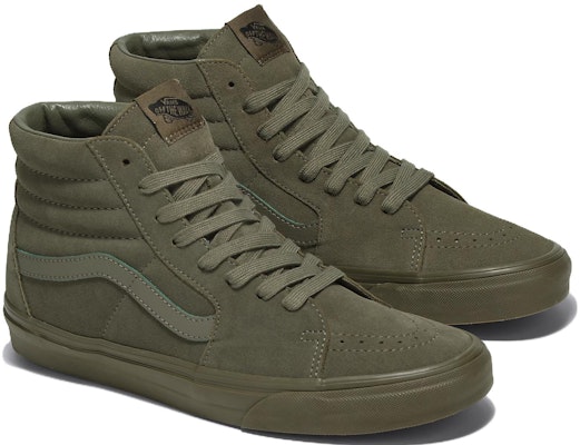 Vans SK8 HI 'Olive' Kasut Hijau Zaitun VN000CP9OLV Order Vans SK8 HI 'Olive' Kasut Hijau Zaitun VN000CP9OLV