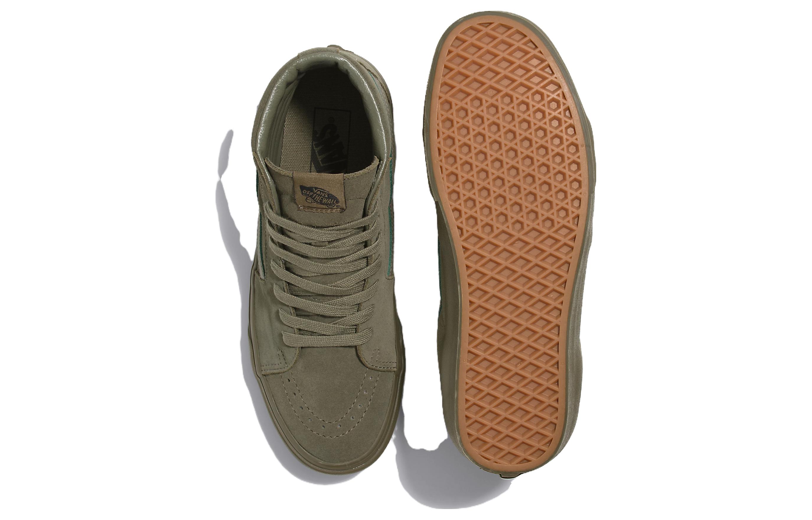 Shop Vans SK8 HI &#x27;Olive&#x27; Hijau Olivé VN000CP9OLV