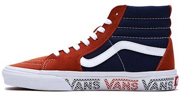 Vans Sk8-hi Orange Blue Splicing 'Black Brown' VN0A4BV6X0O Vans Sk8-hi Orange Blue Splicing 'Black Brown' VN0A4BV6X0O