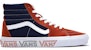 Vans Sk8-hi Jingga Biru Splicing 'Hitam Coklat' VN0A4BV6X0O