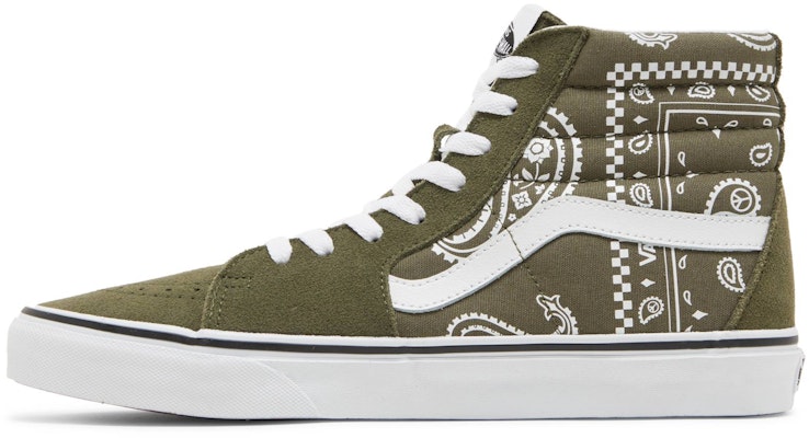 Vans Sk8-Hi「和平佩斯利 - 葡萄葉」VN0A5JMJB0F Lookbook Vans Sk8-Hi「和平佩斯利 - 葡萄葉」VN0A5JMJB0F