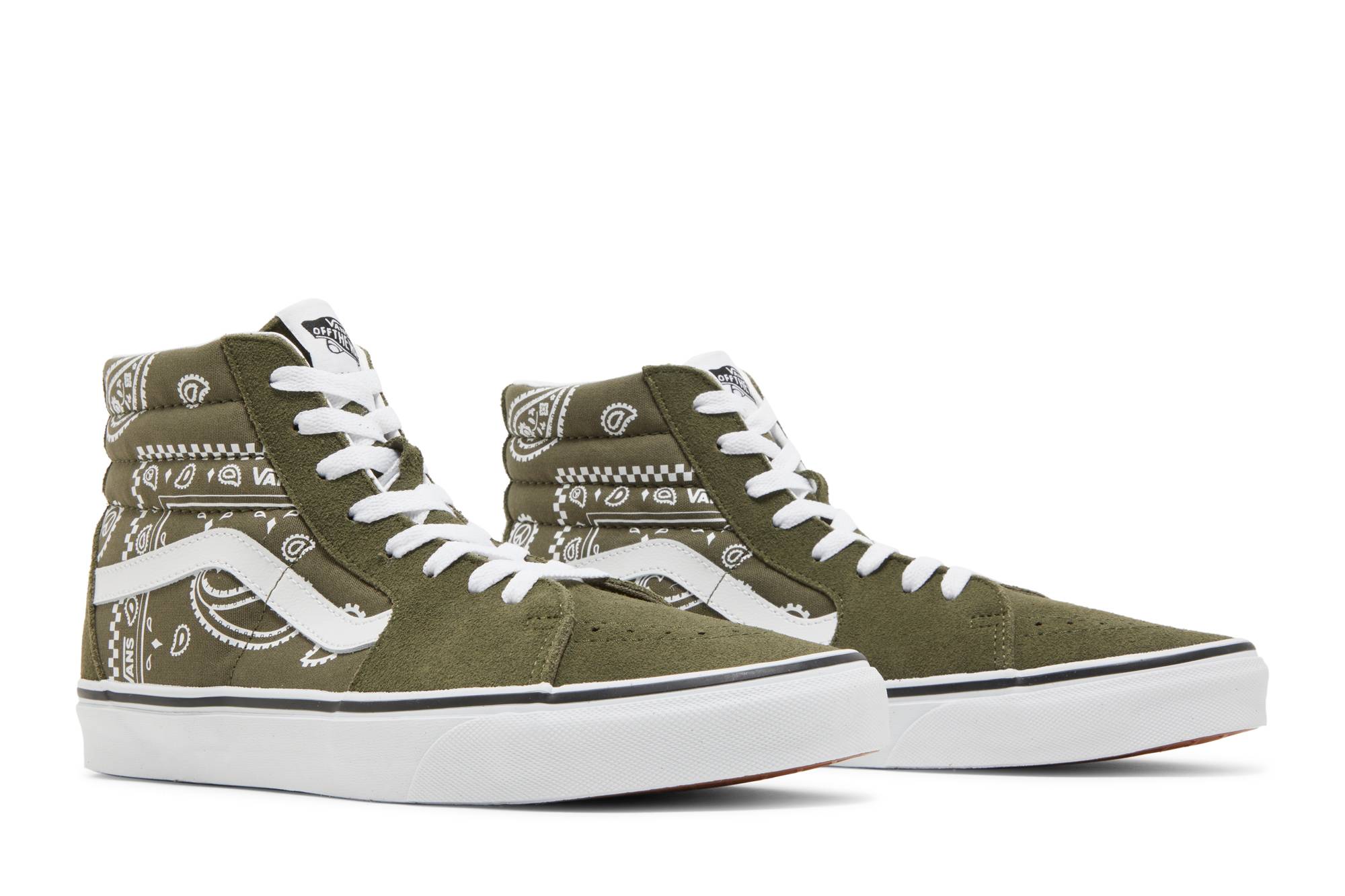 Cheap Vans Sk8-Hi「和平佩斯利 - 葡萄葉」VN0A5JMJB0F