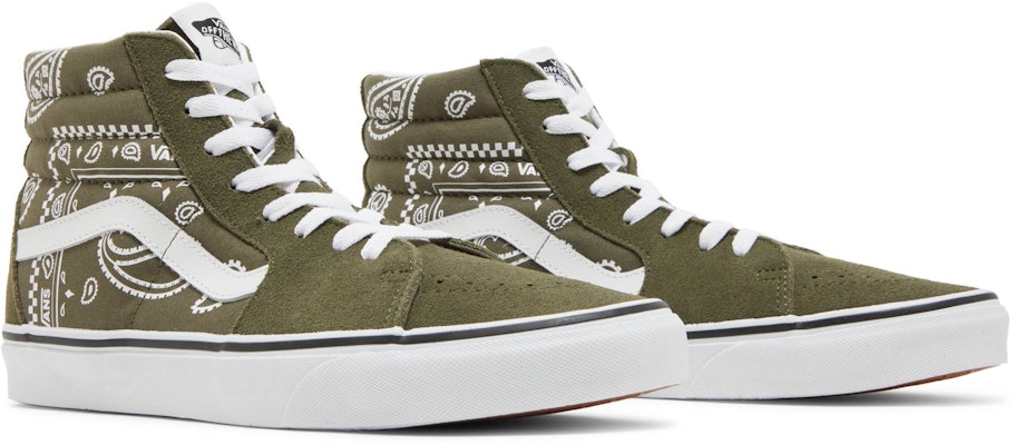 Vans Sk8-Hi「和平佩斯利 - 葡萄葉」VN0A5JMJB0F Cheap Vans Sk8-Hi「和平佩斯利 - 葡萄葉」VN0A5JMJB0F