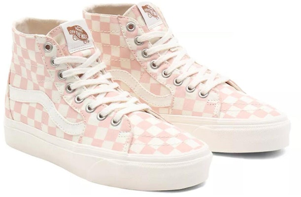 Vans SK8-HI Kasual Skateboarding Tahan Licin Pink Putih 'Pink Biru' VN0A4U169FP Lookbook Vans SK8-HI Kasual Skateboarding Tahan Licin Pink Putih 'Pink Biru' VN0A4U169FP