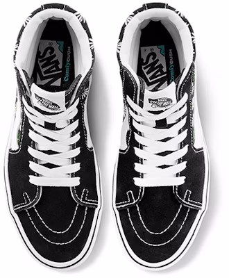 Vans ComfyCush SK8-HI Hitam/Putih VN0A3WMB49K Lookbook Vans ComfyCush SK8-HI Hitam/Putih VN0A3WMB49K