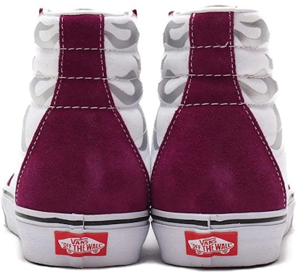Vans Unisex Sk8-Hi Flame Zapatillas Morado/Blanco VN0A4U3CXEZ Purchase Vans Unisex Sk8-Hi Flame Zapatillas Morado/Blanco VN0A4U3CXEZ