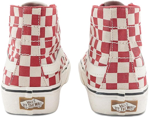 Vans SK8-Hi 38 Decon SF '红白' 高帮滑板鞋 VN0A4BX6RED Lookbook Vans SK8-Hi 38 Decon SF '红白' 高帮滑板鞋 VN0A4BX6RED