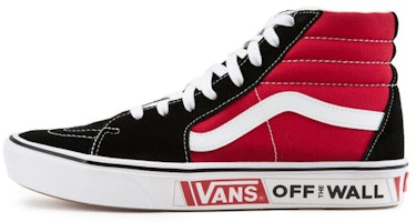 Vans Comfycush SK8-HI Black/Red VN0A3WMB2QE Vans Comfycush SK8-HI Black/Red VN0A3WMB2QE