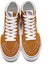 Shop Vans SK8-HI Tahan Haus Kasut Skate High Top Kasual Unisex Coklat VN0A38GEUKT