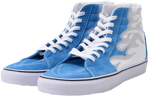 Vans SK8-HI Sky-Blue 'Blue White' VN0A4U3CXF0 Lookbook Vans SK8-HI Sky-Blue 'Blue White' VN0A4U3CXF0