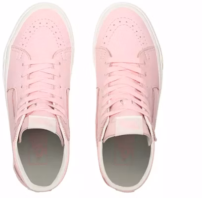 Vans Soft Leather SK8-Hi Pink VN0A4U1624G Shop Vans Soft Leather SK8-Hi Pink VN0A4U1624G