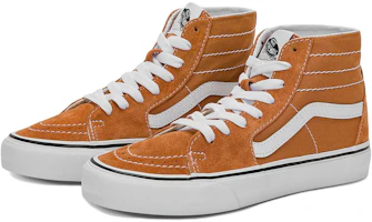 Lookbook Vans SK8 HI Ca Throwback 潮流 防滑耐磨 高筒 滑板鞋 男女款 珍珠白