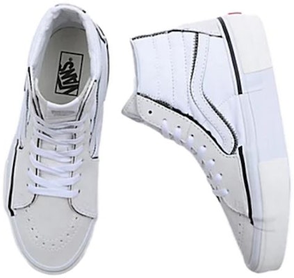 Vans SK8-HI 白 (ヴァンズ スケートハイ ホワイト) VN0005UKW00 Lookbook Vans SK8-HI 白 (ヴァンズ スケートハイ ホワイト) VN0005UKW00