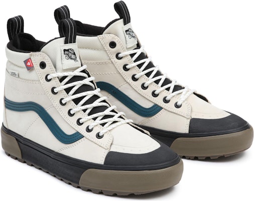 Vans SK8-HI '白蓝棕' 高帮滑板鞋 VN0A5HZZBWQ Lookbook Vans SK8-HI '白蓝棕' 高帮滑板鞋 VN0A5HZZBWQ