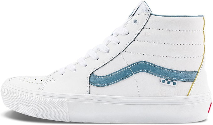 Vans SK8-Hi Shoes 'White Blue' VN0A5FCCZ5D Buy Vans SK8-Hi Shoes 'White Blue' VN0A5FCCZ5D