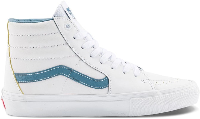 Vans SK8-Hi Shoes 'White Blue' VN0A5FCCZ5D Order Vans SK8-Hi Shoes 'White Blue' VN0A5FCCZ5D