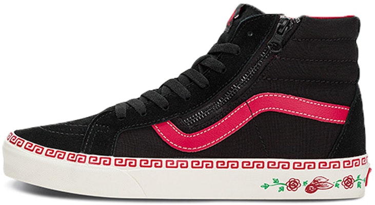 Vans SK8-Hi 'Hitam Merah' VN0007NZBLK Buy Vans SK8-Hi 'Hitam Merah' VN0007NZBLK