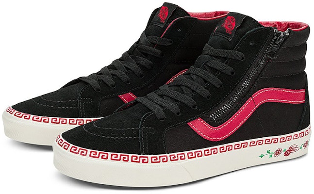 Vans SK8-Hi 'Hitam Merah' VN0007NZBLK Lookbook Vans SK8-Hi 'Hitam Merah' VN0007NZBLK