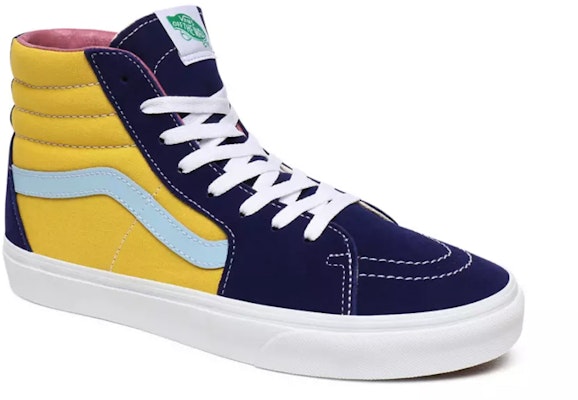 반스 선샤인 스케이트하이 옐로우 블루 ️ VN0A4U3CWNY Lookbook 반스 선샤인 스케이트하이 옐로우 블루 ️ VN0A4U3CWNY