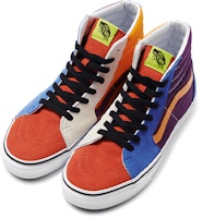 Vans SK8 HI 防滑耐磨 高筒 滑板鞋 男女同款 黃紫 Lookbook Vans SK8 HI 防滑耐磨 高筒 滑板鞋 男女同款 黃紫