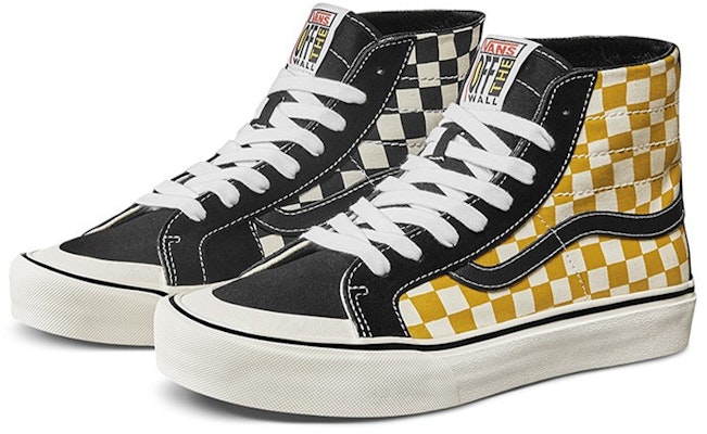 Vans SK8-HI 'Hitam Kuning Putih' VN0A3MV1314 Order Vans SK8-HI 'Hitam Kuning Putih' VN0A3MV1314
