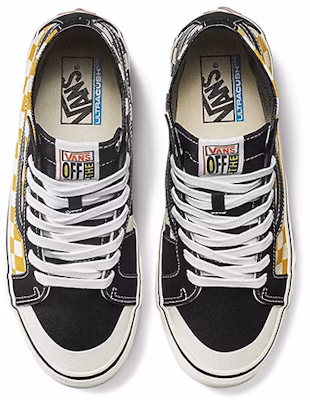 Vans SK8-HI 'Hitam Kuning Putih' VN0A3MV1314 Lookbook Vans SK8-HI 'Hitam Kuning Putih' VN0A3MV1314