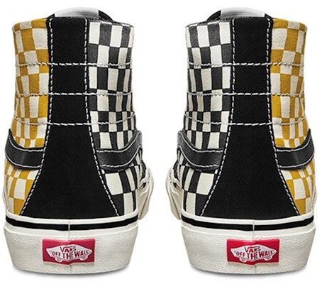Vans SK8-HI 'Hitam Kuning Putih' VN0A3MV1314 Shop Vans SK8-HI 'Hitam Kuning Putih' VN0A3MV1314