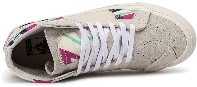 반스 스케이트-하이 브리콜라주 LX "자수 야자수" VN0A45K3VM41 Lookbook 반스 스케이트-하이 브리콜라주 LX "자수 야자수" VN0A45K3VM41