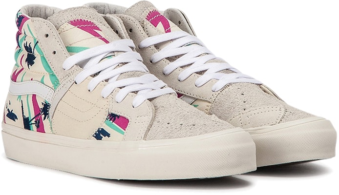 Vans SK8-Hi Bricolage LX 'SULAMAN PALM' VN0A45K3VM41 Shop Vans SK8-Hi Bricolage LX 'SULAMAN PALM' VN0A45K3VM41