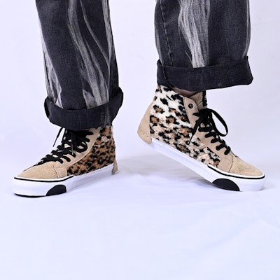 Vans Unisex SK8-HI CAP Sneakers Coklat/Hitam Mid-Top Lelaki & Wanita VN0A3WM1ABH Details for Vans Unisex SK8-HI CAP Sneakers Coklat/Hitam Mid-Top Lelaki & Wanita VN0A3WM1ABH