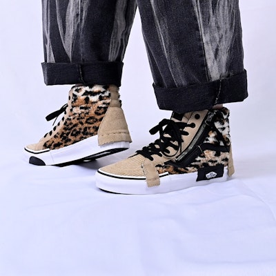 Vans Unisex SK8-HI CAP Sneakers Coklat/Hitam Mid-Top Lelaki & Wanita VN0A3WM1ABH Sizing Vans Unisex SK8-HI CAP Sneakers Coklat/Hitam Mid-Top Lelaki & Wanita VN0A3WM1ABH