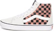 Buy Vans混合材质Comfycush SK8-HI白/粉色高帮鞋 VN0A3WMB1PC