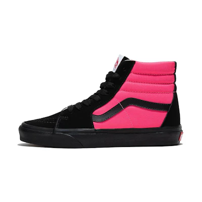Vans SK8 HI CUSTOMS NEON 'Pink Black'