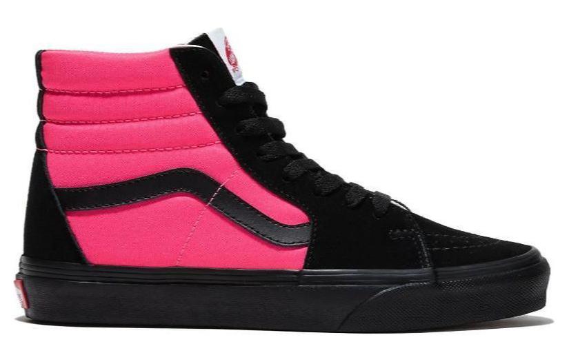 Vans SK8 HI CUSTOMS NEON 'Pink Black' 圖 2
