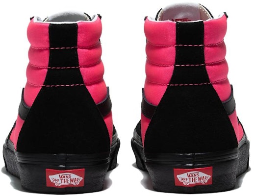 반스 SK8 HI 커스텀 네온 핑크/블랙 (Vans SK8 HI Custom Neon Pink/Black) VN0A3VC1445 Shop 반스 SK8 HI 커스텀 네온 핑크/블랙 (Vans SK8 HI Custom Neon Pink/Black) VN0A3VC1445