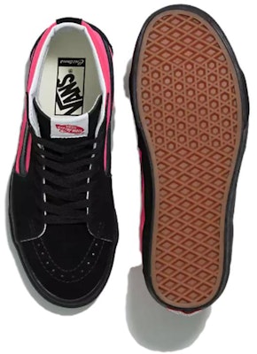 반스 SK8 HI 커스텀 네온 핑크/블랙 (Vans SK8 HI Custom Neon Pink/Black) VN0A3VC1445 Purchase 반스 SK8 HI 커스텀 네온 핑크/블랙 (Vans SK8 HI Custom Neon Pink/Black) VN0A3VC1445