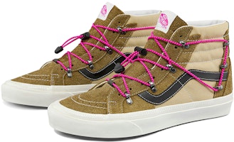 Vans 男女同款 SK8-HI Echo DX 棕色高帮运动鞋 VN0A7Q5OB75 Order Vans 男女同款 SK8-HI Echo DX 棕色高帮运动鞋 VN0A7Q5OB75