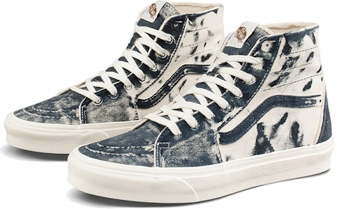 Vans SK8 HI Eco Theory修身 經典耐磨減震 高筒 滑板鞋 男女皆適合 藍白色 Order Vans SK8 HI Eco Theory修身 經典耐磨減震 高筒 滑板鞋 男女皆適合 藍白色
