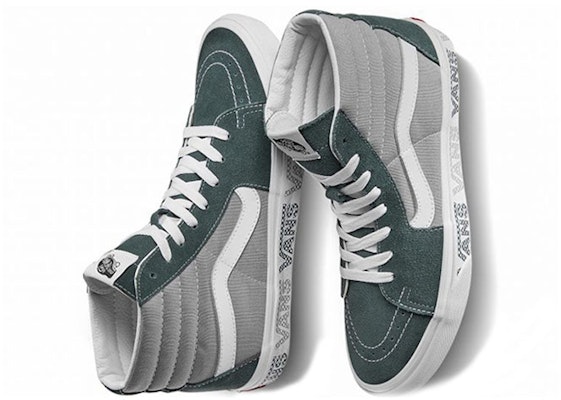 Vans Sk8-hi GREY GRENN 'Grey Green' VN0A4BV6X0P Lookbook Vans Sk8-hi GREY GRENN 'Grey Green' VN0A4BV6X0P