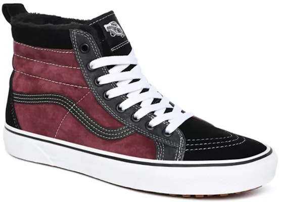 Vans SK8 HI Mte 低筒 滑板鞋 男女通用 黑紫色 Lookbook Vans SK8 HI Mte 低筒 滑板鞋 男女通用 黑紫色
