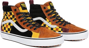 Vans Sk8 Hi Mte 潮流百搭輕便 高幫休閒板鞋 黑黃色 Lookbook Vans Sk8 Hi Mte 潮流百搭輕便 高幫休閒板鞋 黑黃色