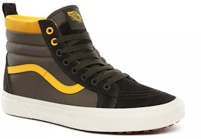 Vans SK8-Hi 高帮棕色/黄色滑板鞋 VN0A4BV72UO Lookbook Vans SK8-Hi 高帮棕色/黄色滑板鞋 VN0A4BV72UO