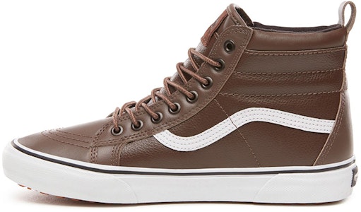 Vans SK8-HI MTE 雨鼓棕色皮革 白色鞋 VN0A33TXUQC Buy Vans SK8-HI MTE 雨鼓棕色皮革 白色鞋 VN0A33TXUQC