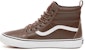 Vans SK8-HI MTE Kulit Coklat Putih Rain Drum VN0A33TXUQC