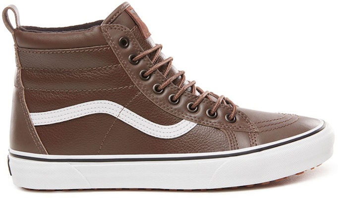 Vans SK8-HI MTE Rain Drum Leather Brown/White VN0A33TXUQC Order Vans SK8-HI MTE Rain Drum Leather Brown/White VN0A33TXUQC