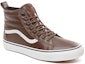 Shop Vans SK8-HI MTE Kulit Coklat Putih Rain Drum VN0A33TXUQC